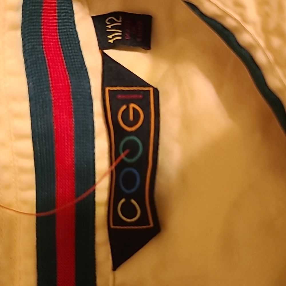 Y2K COOGI women's Yellow Romper Sz.11/12 - Picture 2 of 14